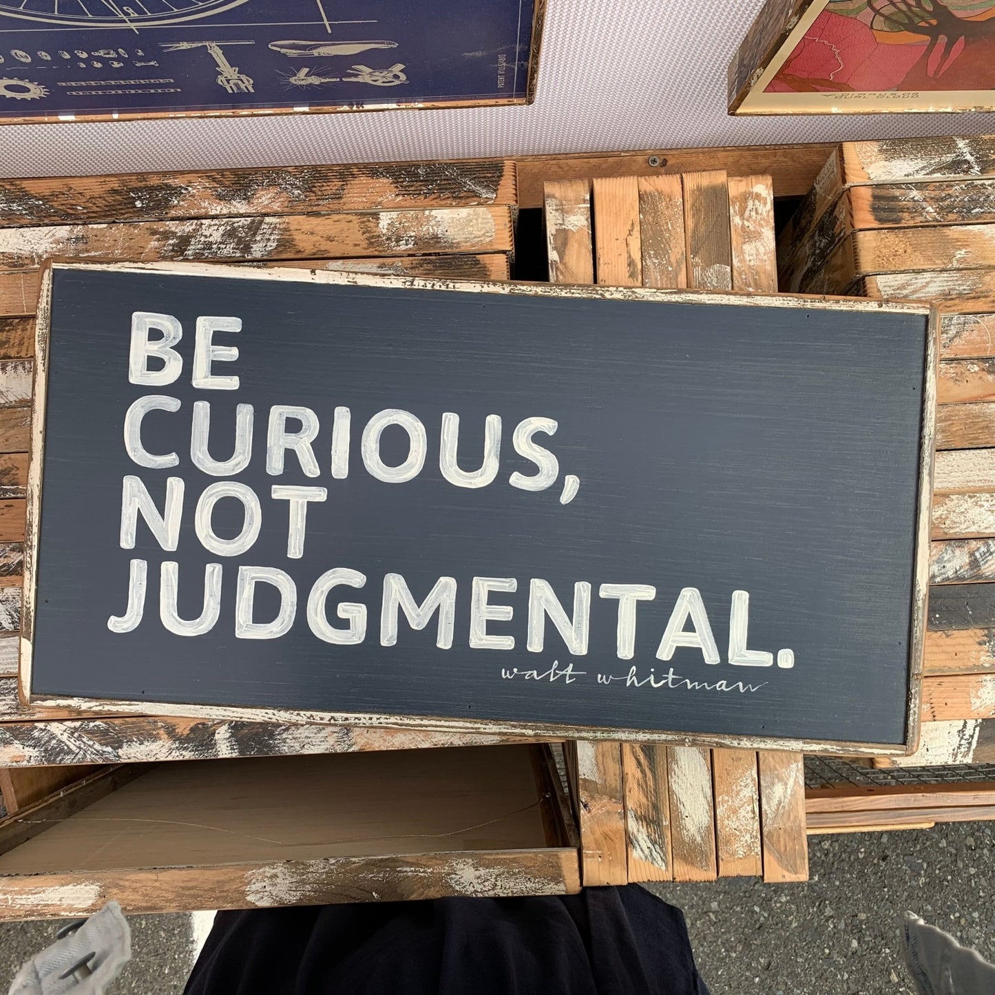 Be Curious Walt Whitman - true RED betty