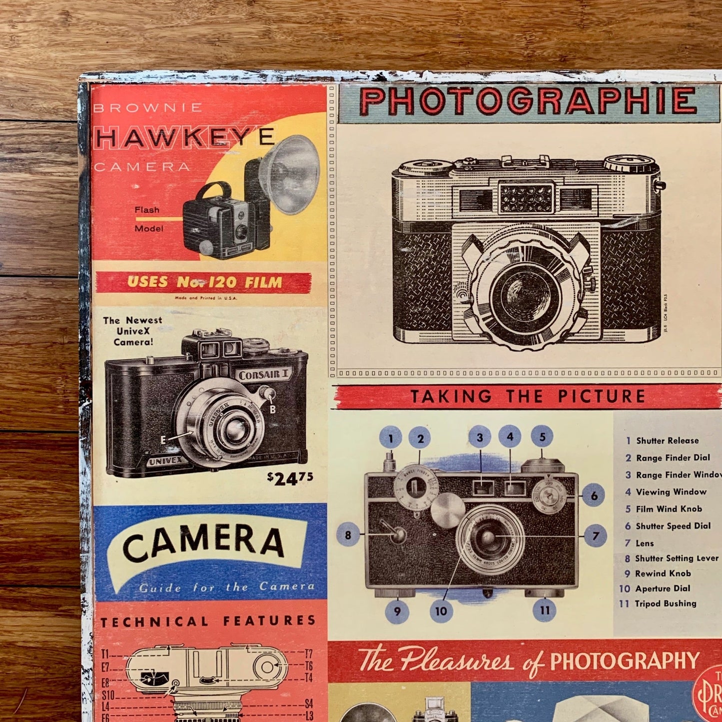 Photography Camera Framed Poster - true RED betty