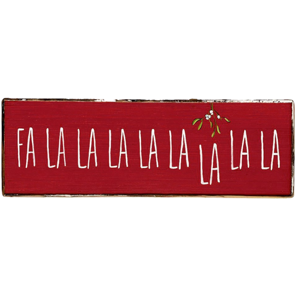 Fa La La Red Painting