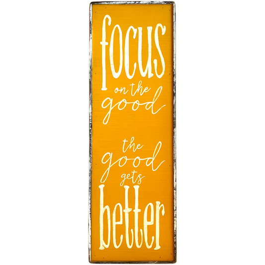 Focus on good yellow painting