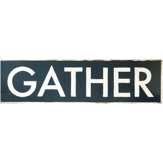Gather licorice black painting