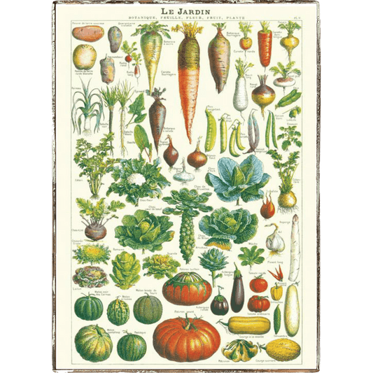 Garden (Le Jardin) Framed Poster - true RED betty