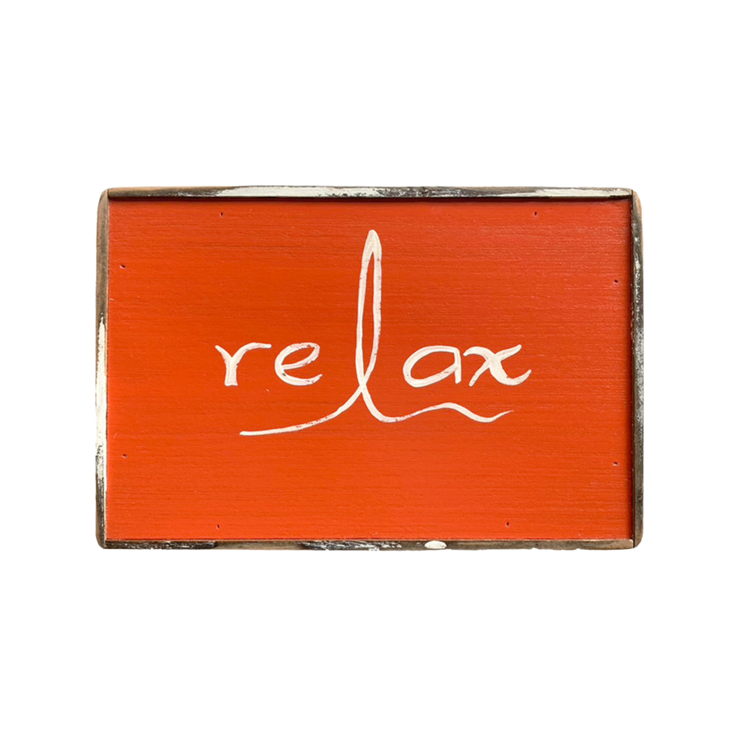 relax orange painting