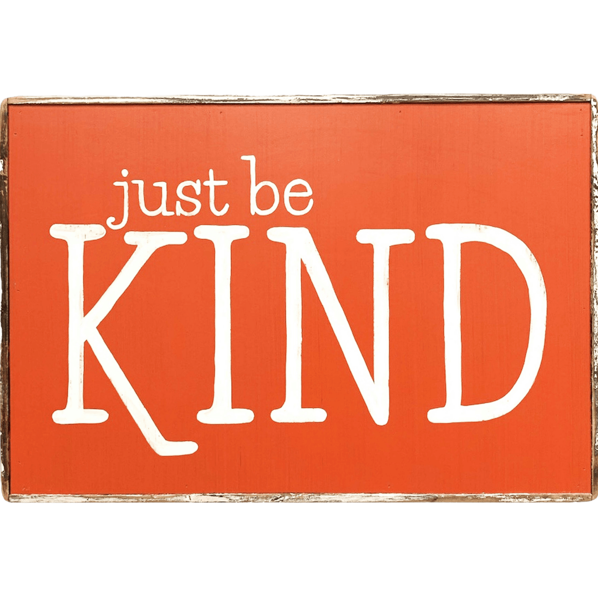 just be KIND (large) - true RED betty
