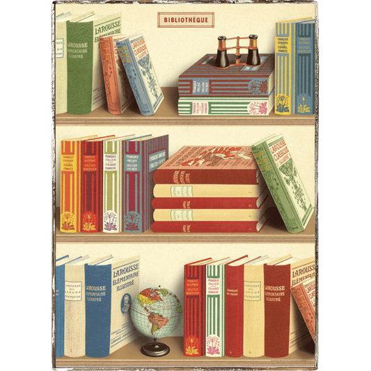 Library Bookshelf Framed Poster - true RED betty