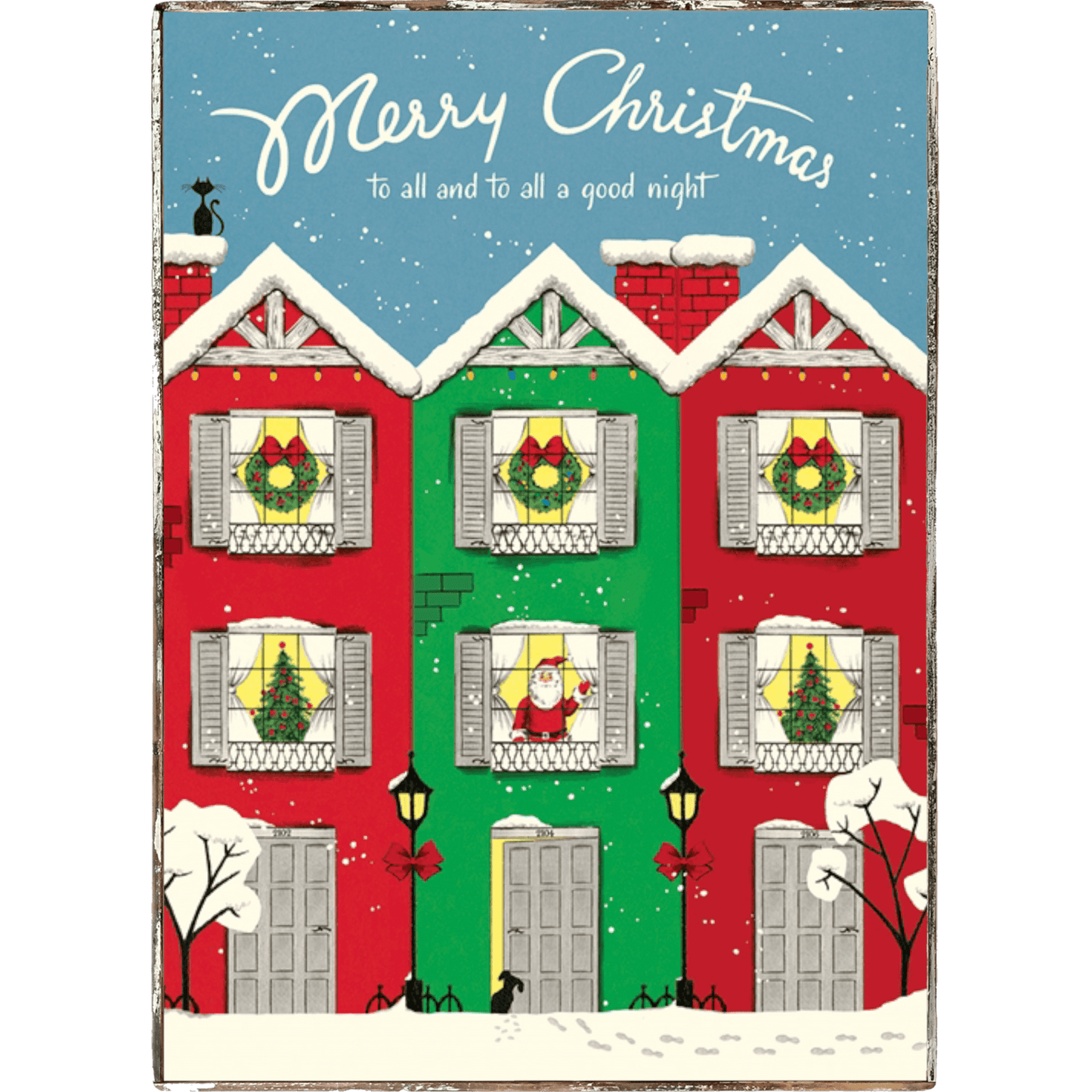 Merry Christmas to All Framed Poster - true RED betty