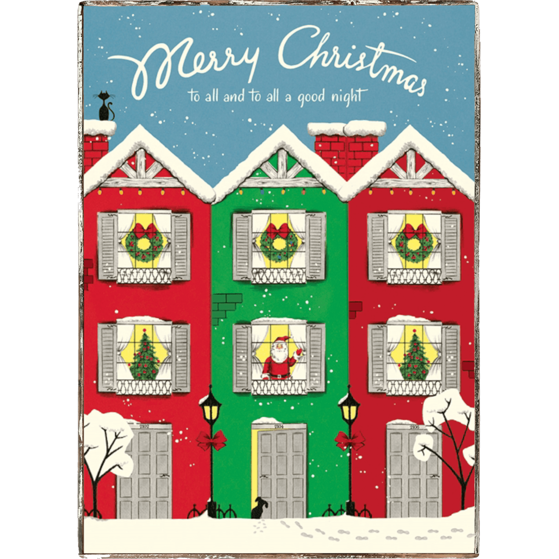 Merry Christmas to All Framed Poster - true RED betty