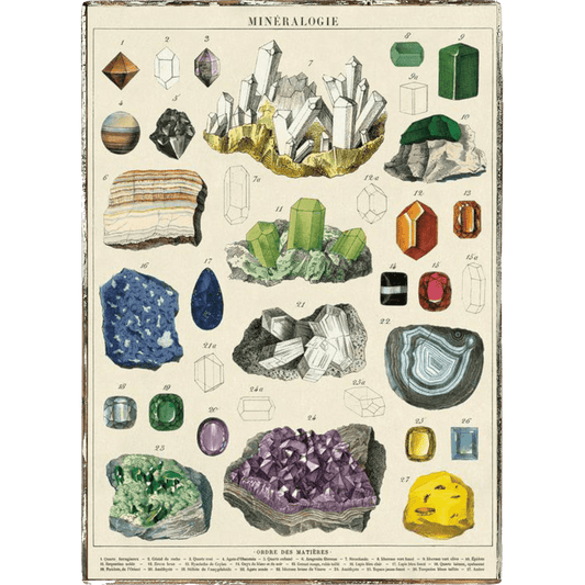 Minerals Framed Poster - true RED betty