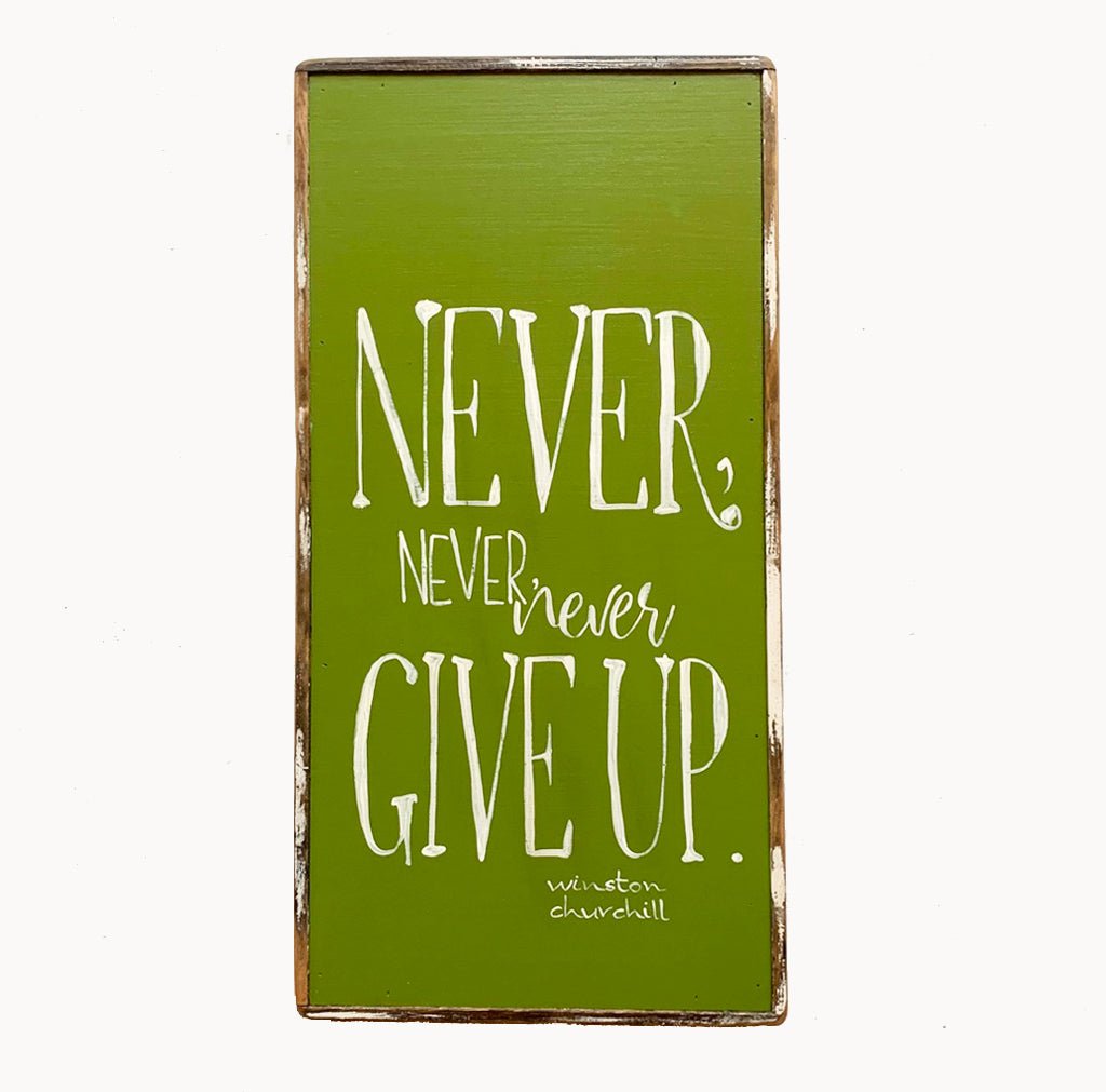 Never Never Never Give Up - true RED betty
