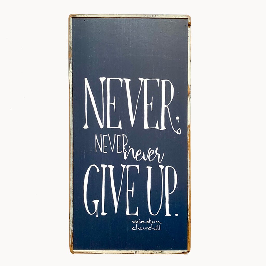 Never Never Never Give Up - true RED betty