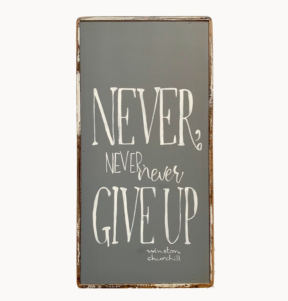 Never Never Never Give Up - true RED betty