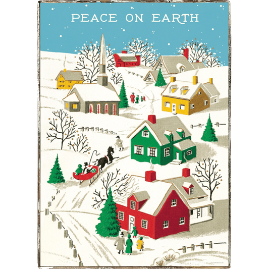 Peace on Earth Framed Poster - true RED betty