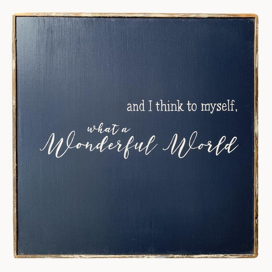 What a Wonderful World - true RED betty